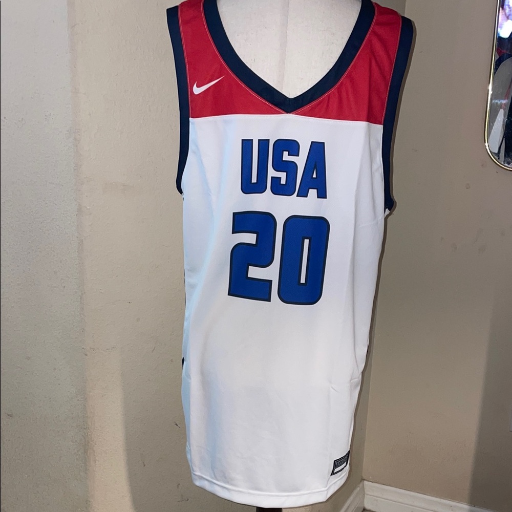 USA Basketball Jersey with Number 20 by Nike.NWT